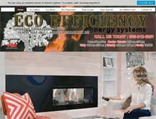 Tablet Screenshot of eco-efficiency.ca